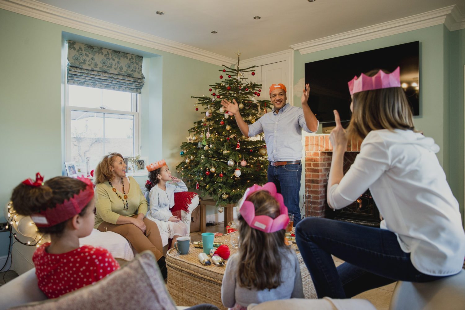 Christmas charades