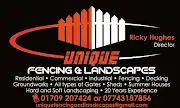 Unique Fencing & Landscapes Logo