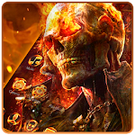 Cover Image of Unduh Fire Ghost Theme 1.1.5 APK