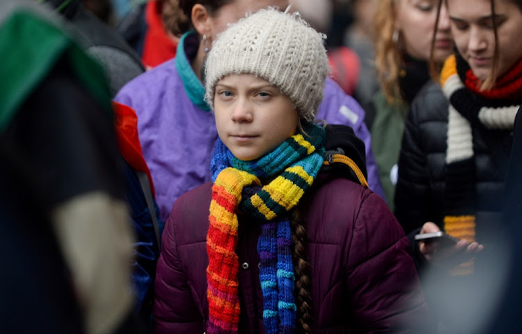 Greta Thunberg hit back at Donald Trump on Twitter late on Thursday saying the US president should "chill" about the election.