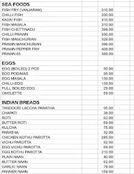 Pandiyan Hotel menu 4