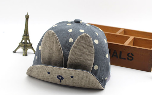Title 4, Cartoon Cute Bunny Soft Brim Baseball Hat for k...