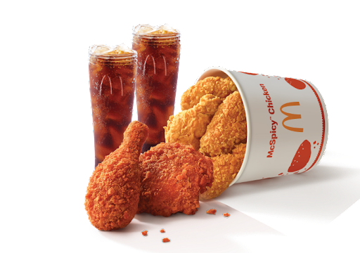 2 Pc McSpicy Fried Chicken + 4 Pc McSpicy Chicken Wings + 2 Coke