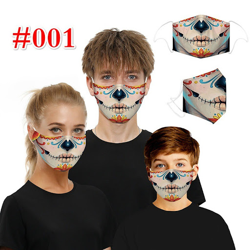 Title 5, Casual Dust Mask Fashion Casual 3D Digital Prin...