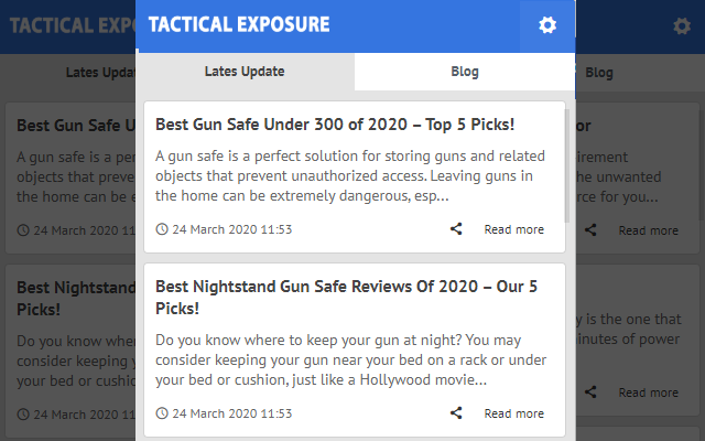 Tactical Exposure - Update Latest Blog Preview image 1