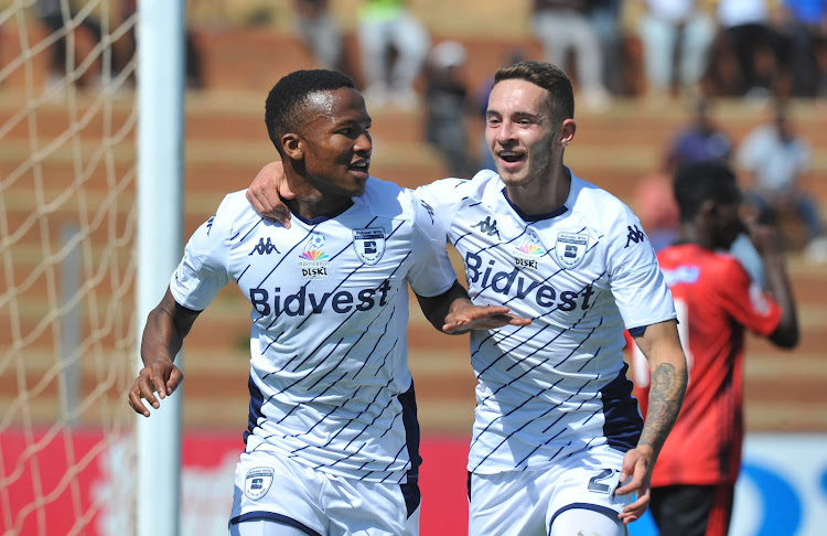 Bidvest Wits head coach Gavin Hunt fielded teenager Molahlehi Khunyedi (L) in a Caf Confederation Cup.