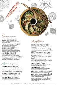 Hudson Chopsticks menu 1