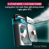 Quạt Điều Hòa Phun Sương Hơi Nước Mini Để Bàn 3 Chế Độ Tích Hợp Led - Quạt Hơi Nước Mini , Quạt Để Bàn Phun Sương