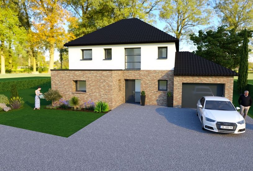  Vente Terrain + Maison - Terrain : 436m² - Maison : 105m² à Merville (59660) 