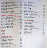 Nandas menu 3