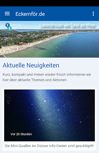 Screenshot Visit Eckernförder Bucht