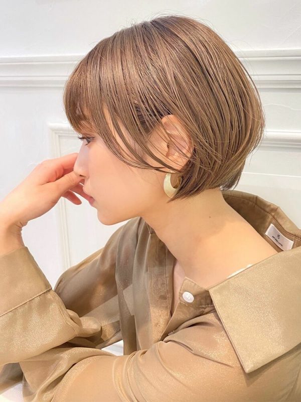 冬におすすめのショートに似合うヘアカラー 明るめ 暗めの最新の髪色カタログ Trill トリル