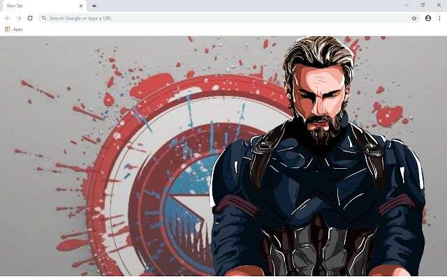 Captain America Wallpapers and New Tab