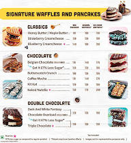 The Belgian Waffle Co. menu 1