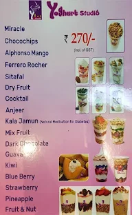 Yoghurt Studio menu 3