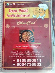 Treat point family & Restaurant menu 1