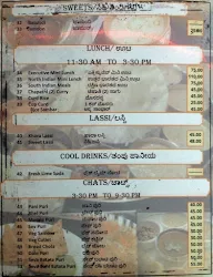 Shilpa Veg menu 3