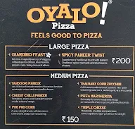 Oyalo Pizza menu 1