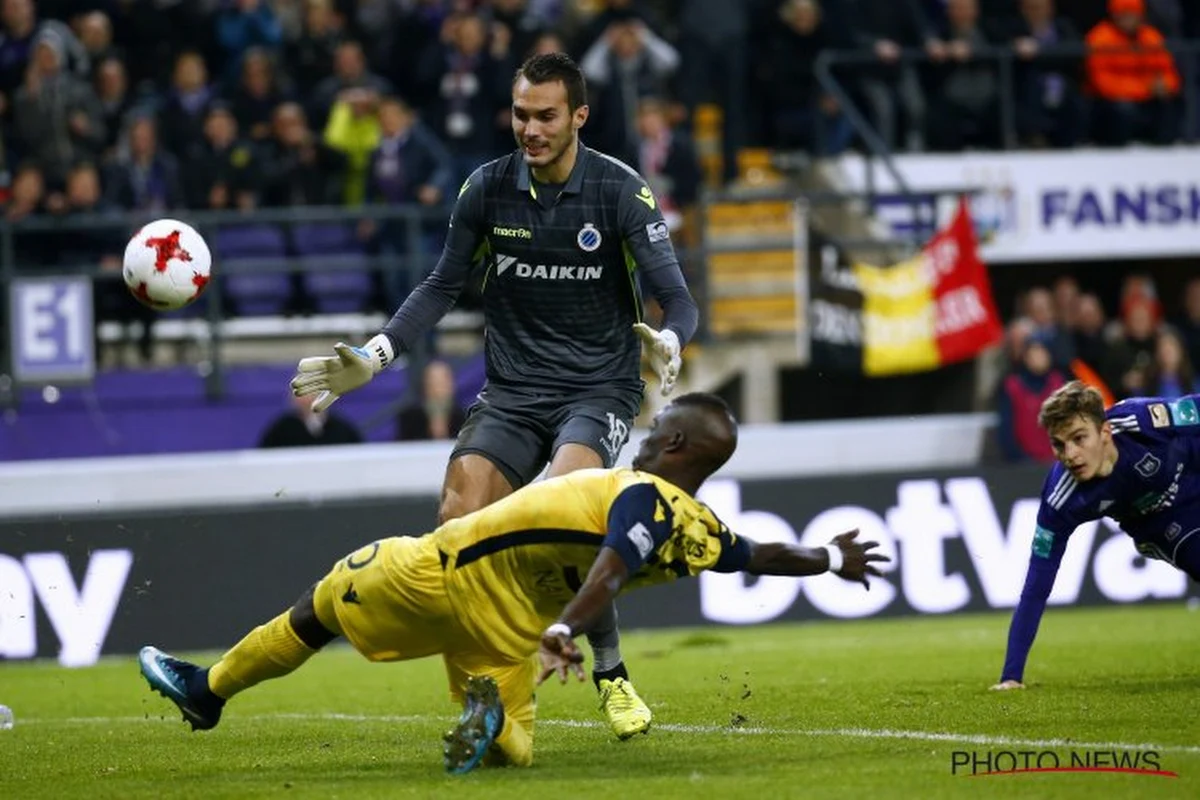 Club Brugge-doelman Guillaume Hubert kan naar club die vorig seizoen nog in PO1 speelde