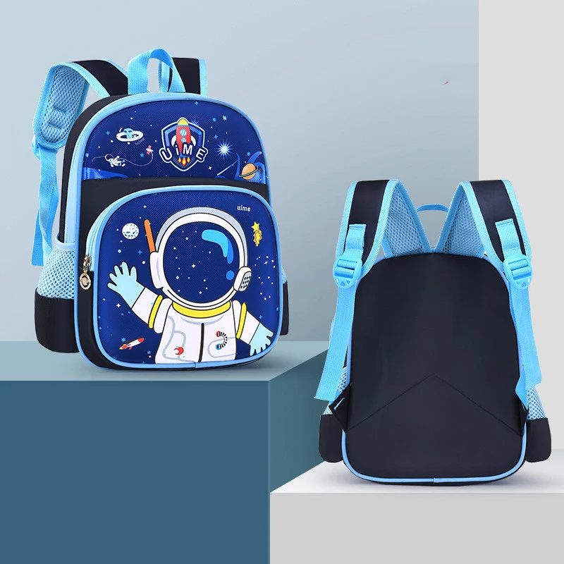 Mochila Escolar com Suporte de Ombro PU para Meninos e Meninas. Conforto e ergonomia para transportar livros e materiais escolares. Perfeita para crianças.
