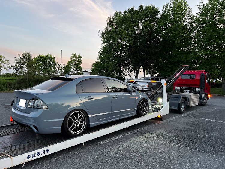 シビックのシビック FD2・GWの思い出・警察捕まった・ドナドナされました・不動車になりましたに関するカスタム事例の投稿画像5枚目