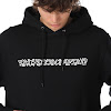 uniform experiment x keith haring x fragment design sweat hoodie black white print