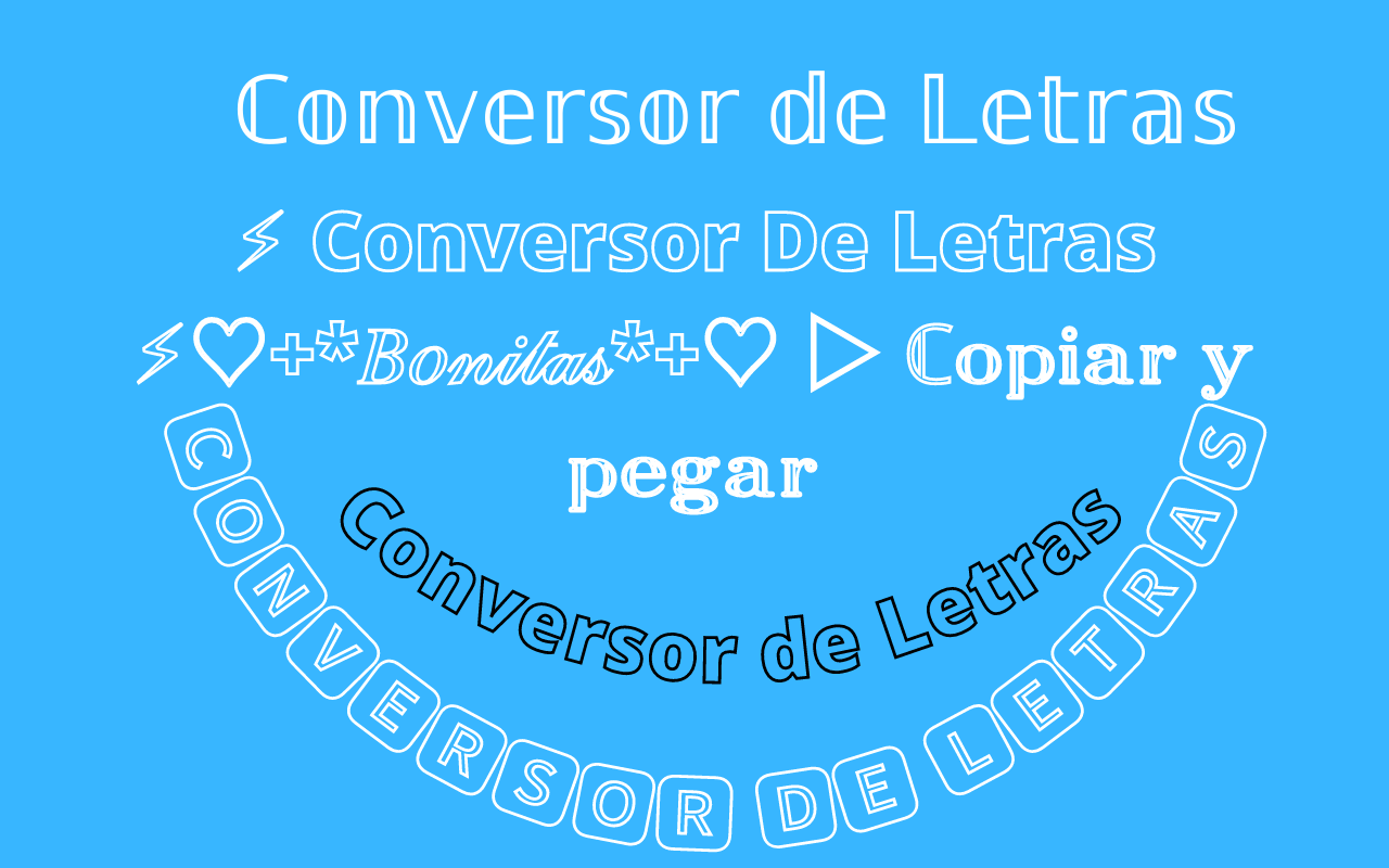 Conversor de Letras ?????? Preview image 0