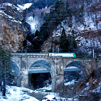 Treno in alta valle di 