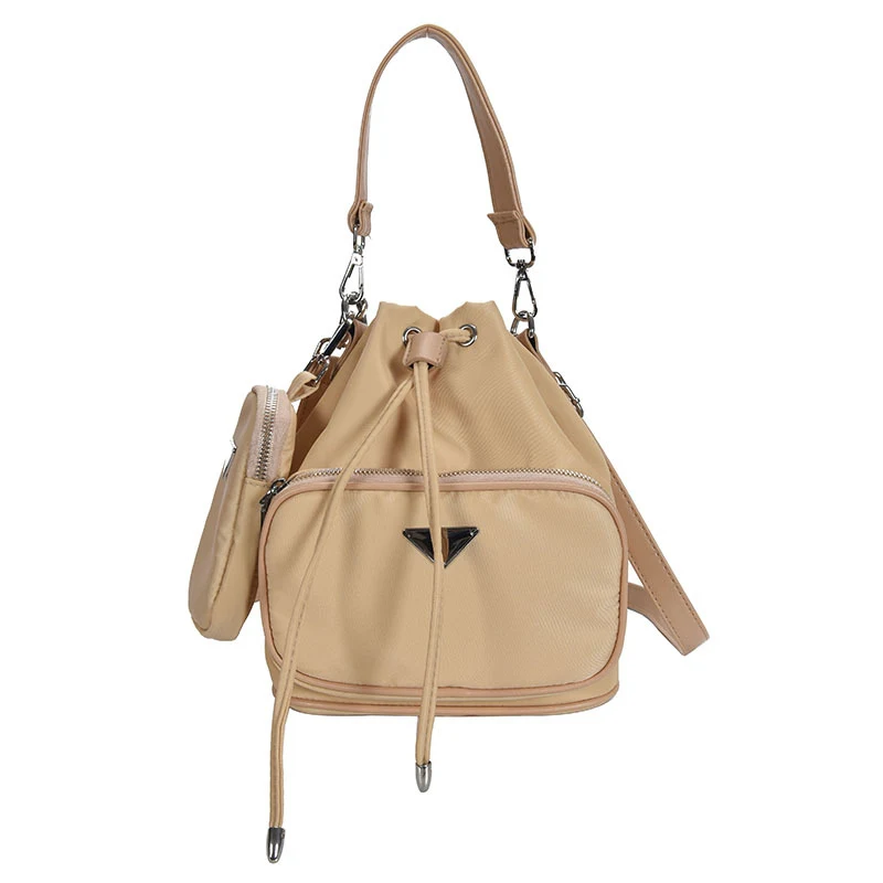 Nylon Bucket Handbag European Station Personality. Stylish, spacious and practical for everyday use. A fashionable acces