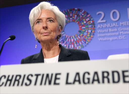 International Monetary Fund (IMF) Managing Director Christine Lagarde