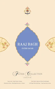 Raaj Bagh menu 1