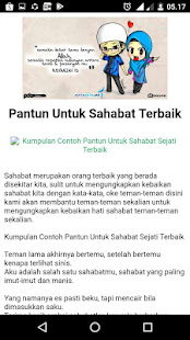Puisi Sahabat Sejati Singkat Offline(圖4)-速報App