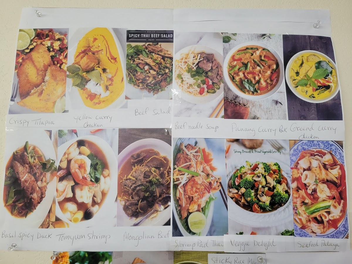 68 Thai Kitchen gluten-free menu