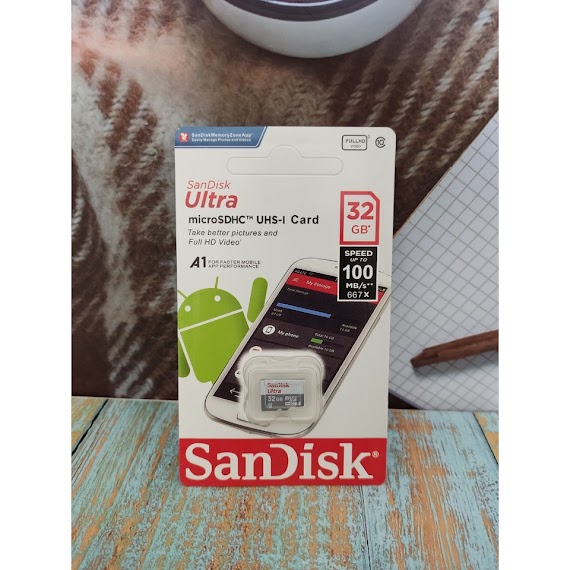 (New 2022)Thẻ Nhớ Microsdhc Sandisk Ultra 32Gb Uhs - I - 100Mb/S