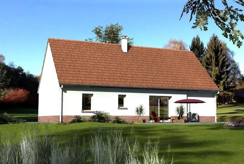  Vente Terrain + Maison - Terrain : 884m² - Maison : 75m² à Foucarmont (76340) 