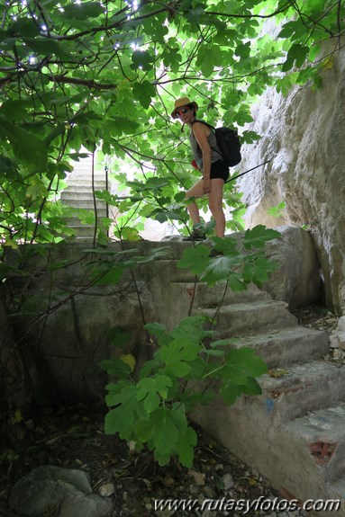 Frigiliana - Rio Higueron - Acequia de Lizar