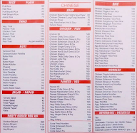 Amber Restaurant & Bar menu 3