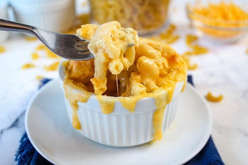 Baked Mac And Cheese For One