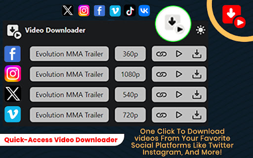 Video downloader