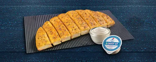 Garlic Breadsticks + Cheesy Dip