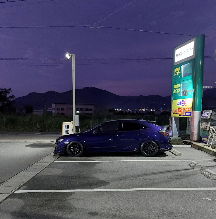 シビックのwork・RECARO・台風10号・洗車に関するカスタム事例の投稿画像1枚目