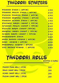 Thaali Walaa menu 2