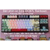 Bàn Phím Cơ Edra Ek387L, Huano Switch, 2 Phiên Bản Là Ek387L Rainbow Và Ek387L Rgb, Bảo Hành 24 Tháng