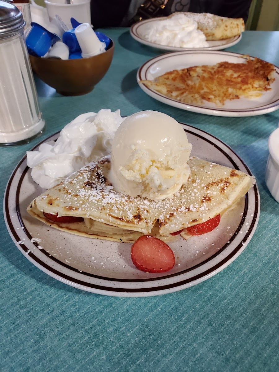 Gluten-Free Breakfast at Crepes N More