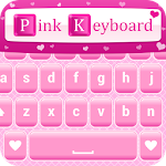 Pink Love Keyboard Themes Apk