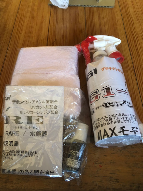 ムーヴカスタムの洗車した！・西ケミ・簡易コーティング・春はないのかに関するカスタム事例の投稿画像2枚目