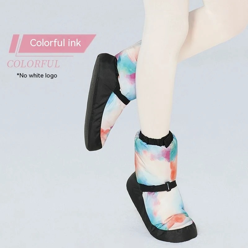 Dance Warm Shoes Ballet Shoes Cotton Warmup Winter Cotton Shoes Practice Shoes Comfortable and perfect for all dancers