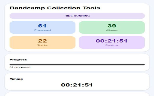 Bandcamp Collection Tools screenshot 1