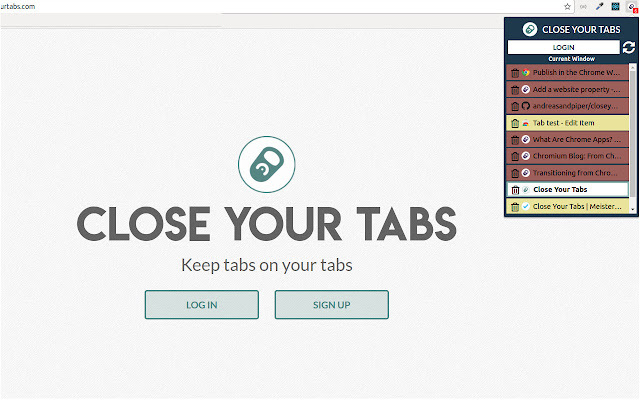 Close Your Tabs