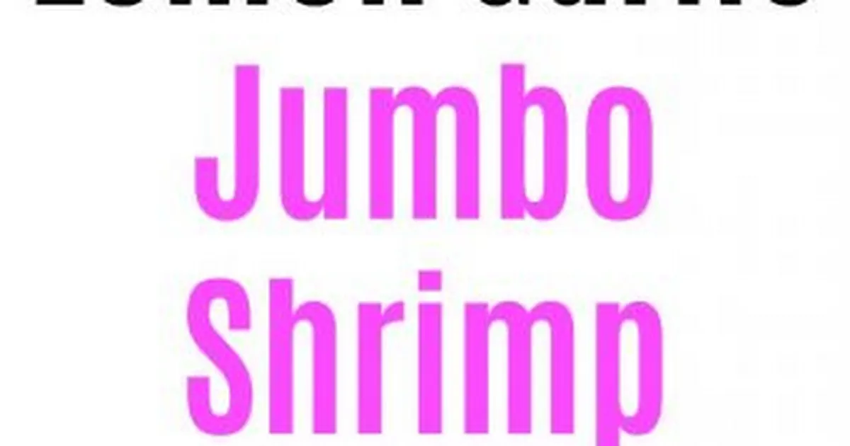 Lemon-Garlic Jumbo Shrimp - Kim Schob